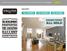 Tablet Screenshot of kilburnparklondon.com
